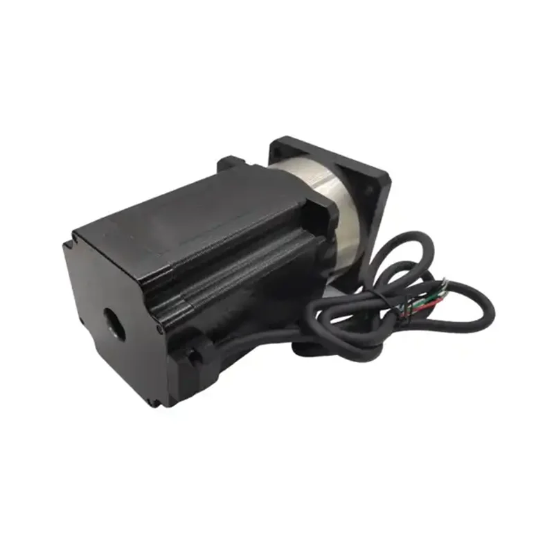 มอเตอร์สเต็ปเปอร์แบบมีเกียร์ xmsjRated แรงบิดขับออก 34 นิวตันเมตร ขนาด 86 มม. อัตราทดเกียร์ 20:1 แรงบิด 80 นิวตันเมตร มอเตอร์ไฮบริด 1/2 แรงม้า พร้อมตัวควบคุมความเร็ว