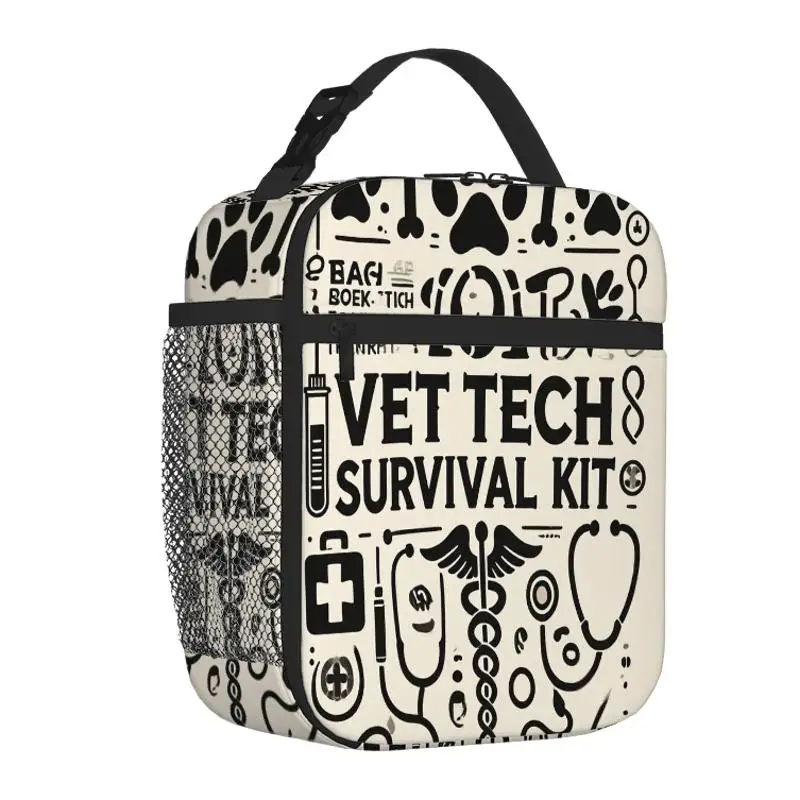 1pc Tech Thermal Bag - Insulated Cooler & Suitable for Home, Office, Outdoor,Use - Portable Refrigerated