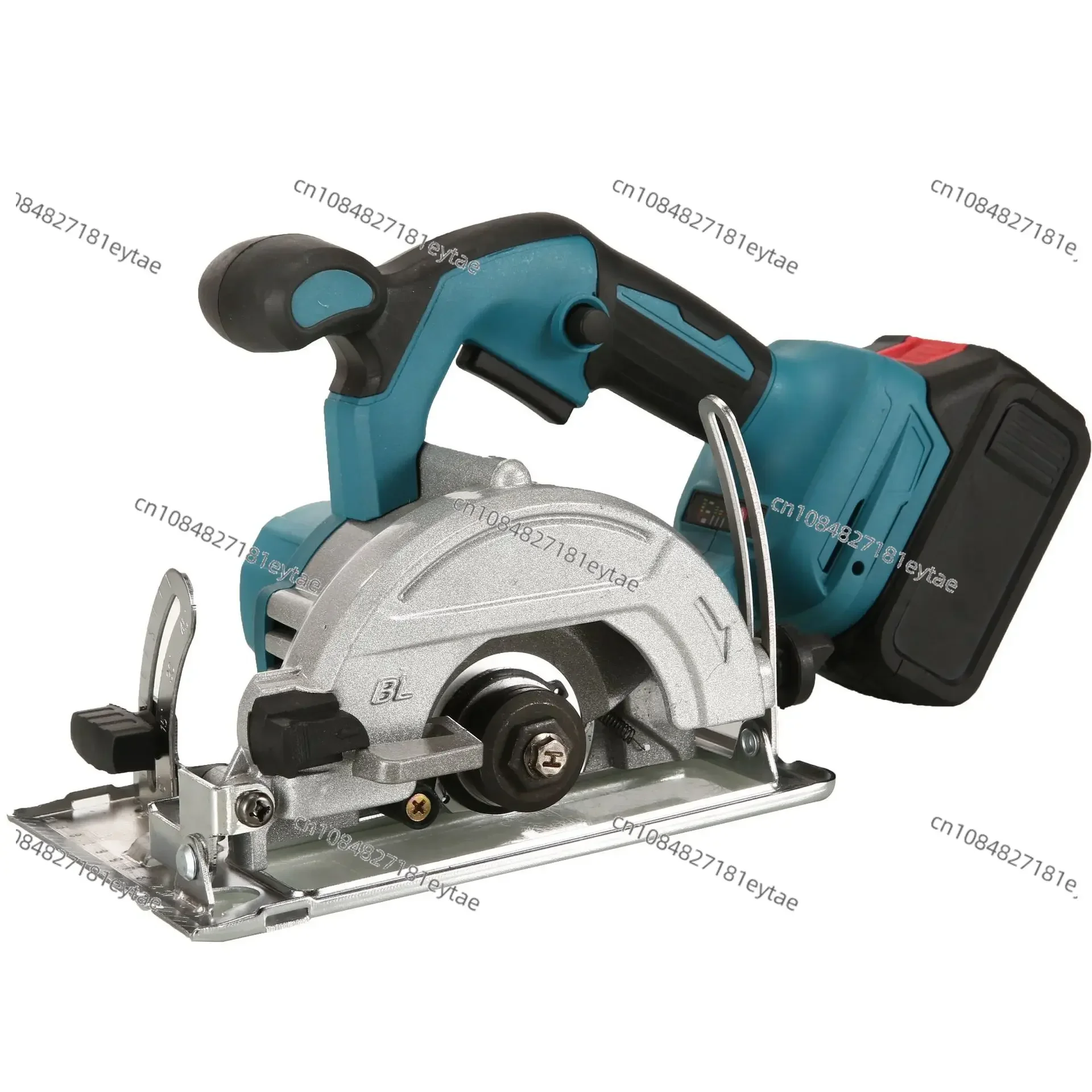 Electric circular saw Makita model, brushless lithium portable saw, woodworking rechargeable cutting machine household handheld