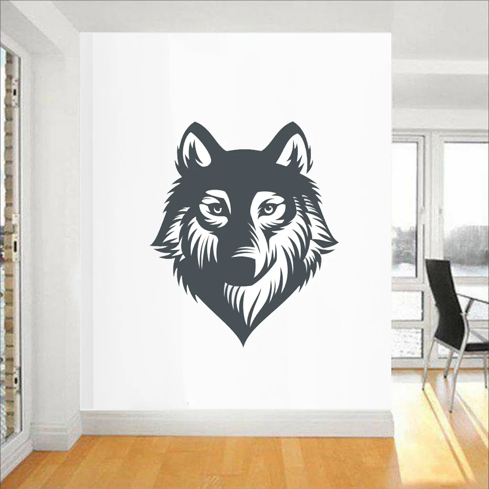 WOLF Wall Decoration Wild Life Vinyl Decal, WOLF Wall Tattoo For Car Truck Wall Art Decor