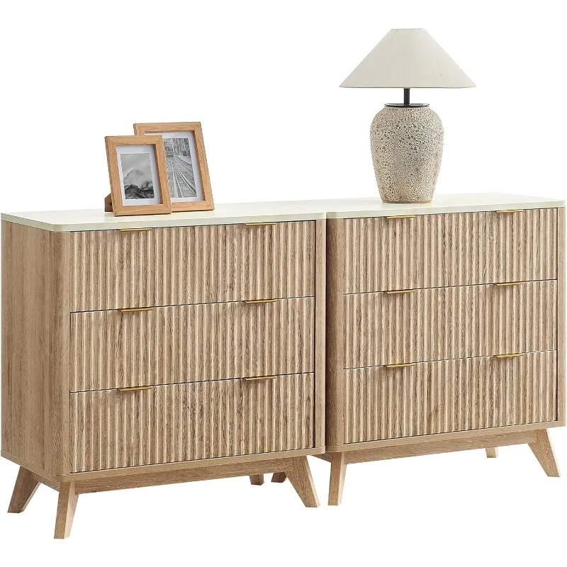 Set Of 2 Fluted 3 D…