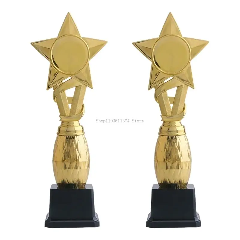 

Compacts Golden Star Award Fashion Star Trophies for Soccer Competition