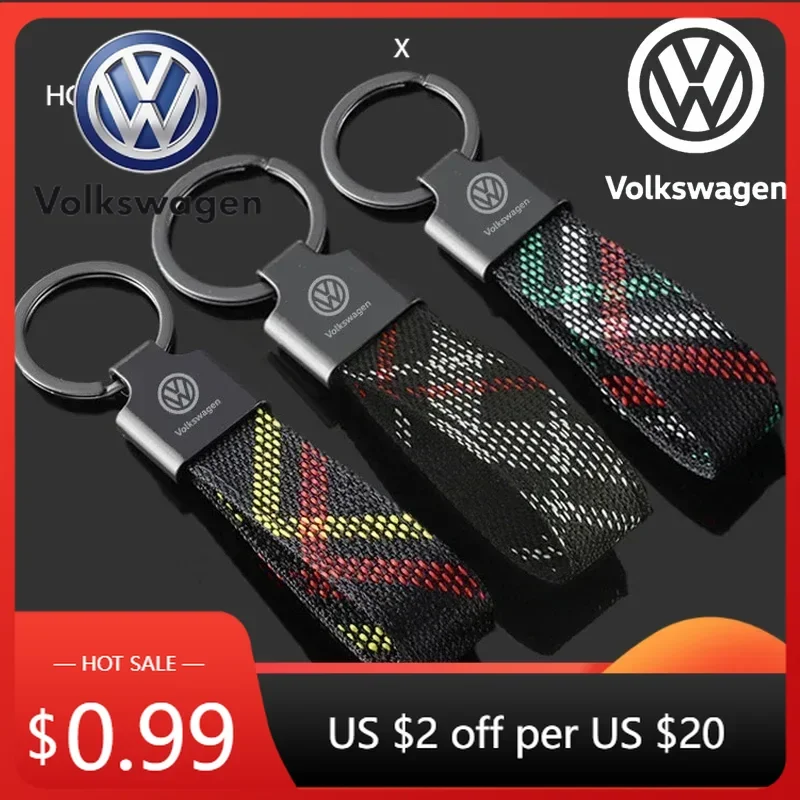

Держатель-брелок для ключей для автомобилей VW 2025: Golf, Passat, Jetta, Touareg, Tiguan, Polo, CC, Bora, Scirocco, Beetle