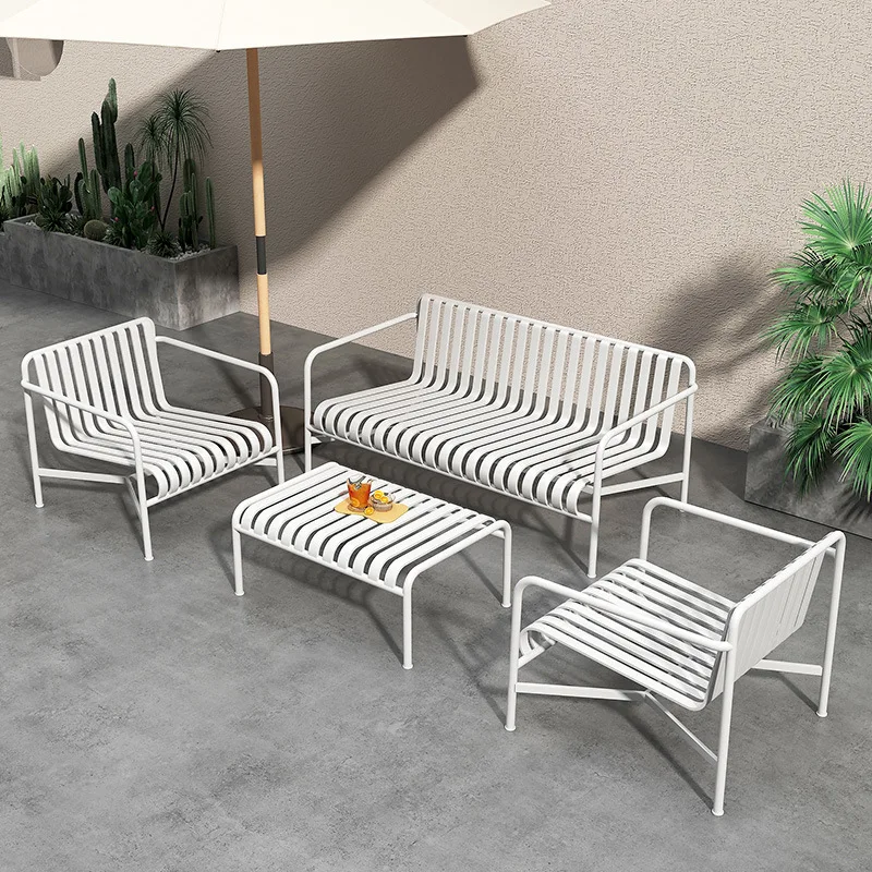 Outdoor tables and chairs Garden leisure chairs Courtyard balcony coffee table set