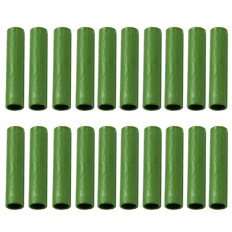 10/20/50pcs Plant Support Connecting Pipe Plant Climbing Rack Stakes Connector Garden Plant Growth Supplies 8mm 11mm 16mm 20mm