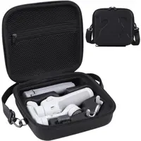 Funda Osmo Mobile 7P, bolso de hombro portátil de cuero PU para DJI Osmo Mobile 7 Pro/7 estabilizador de cardán y accesorios
