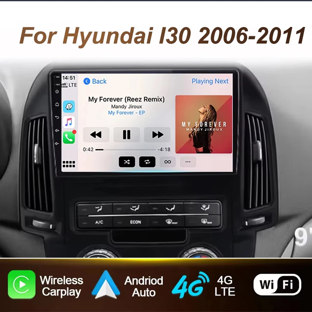 

Car Intelligent Screen Android for Hyundai I30 2006 2007 2008 2009 2010 2011 Car Radio Multimedia Auto Stereo Player Navigation