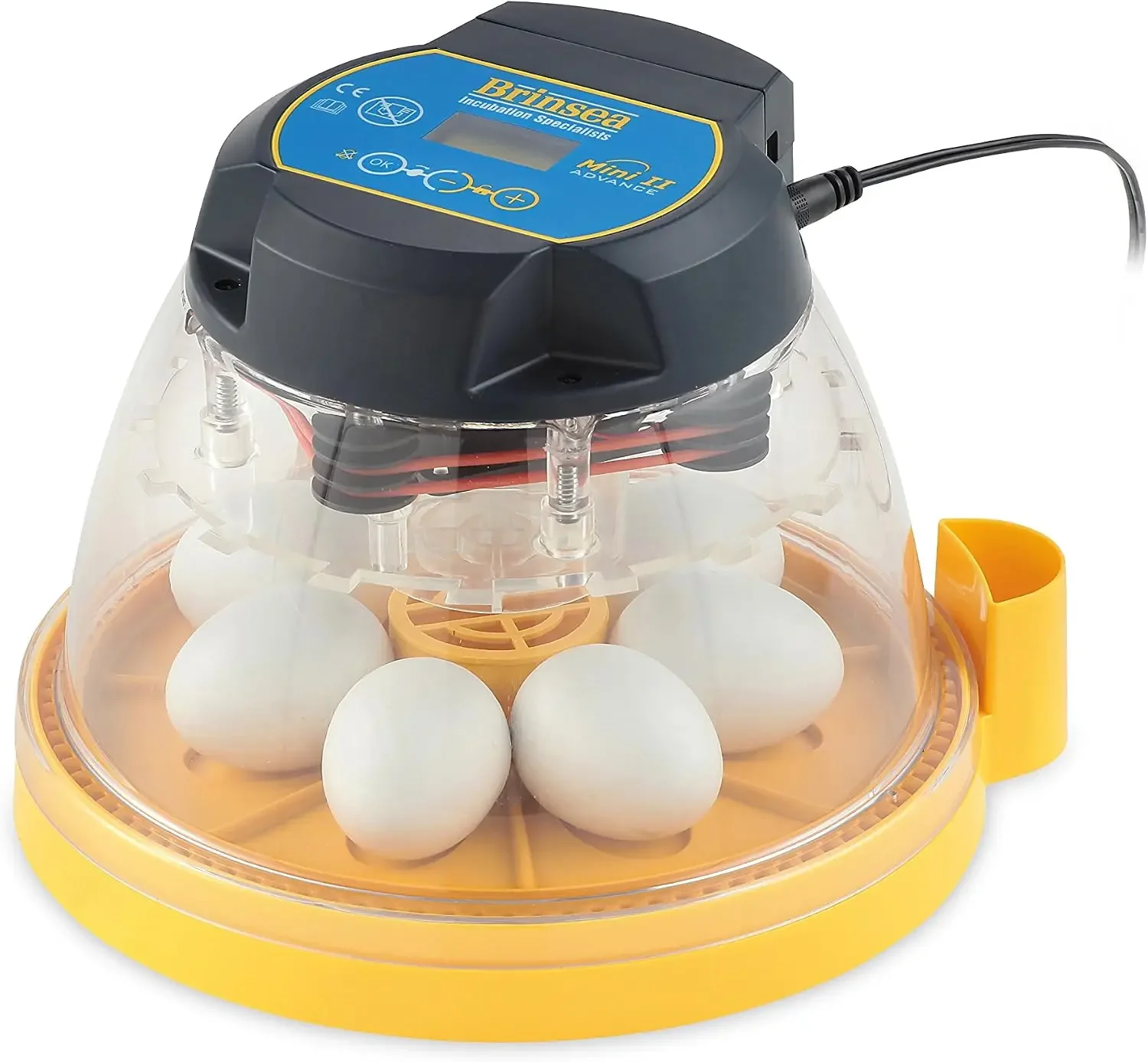 Mini II Advance Incubator with Automatic Turner for Hatching 7 Eggs | 50+ years of expertise! Set-and-forget automatic incubator