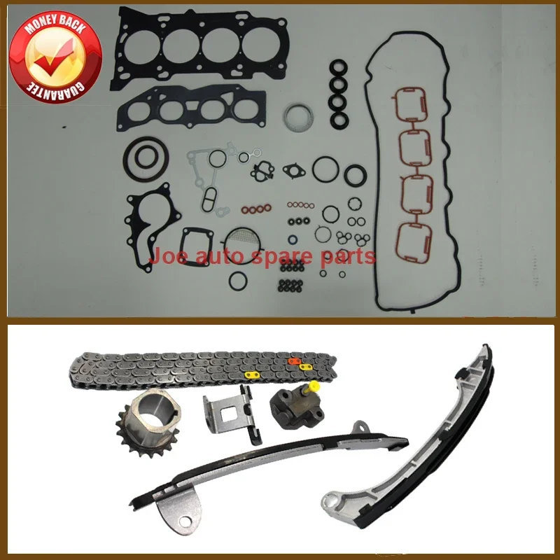 1AR 1ARFE Engine full gasket Timing Chain Tensioner Kit for Toyota HIGHLANDER SIENNA VENZA Lexus RX 270 RX270 2671cc 2672cc 2.7L