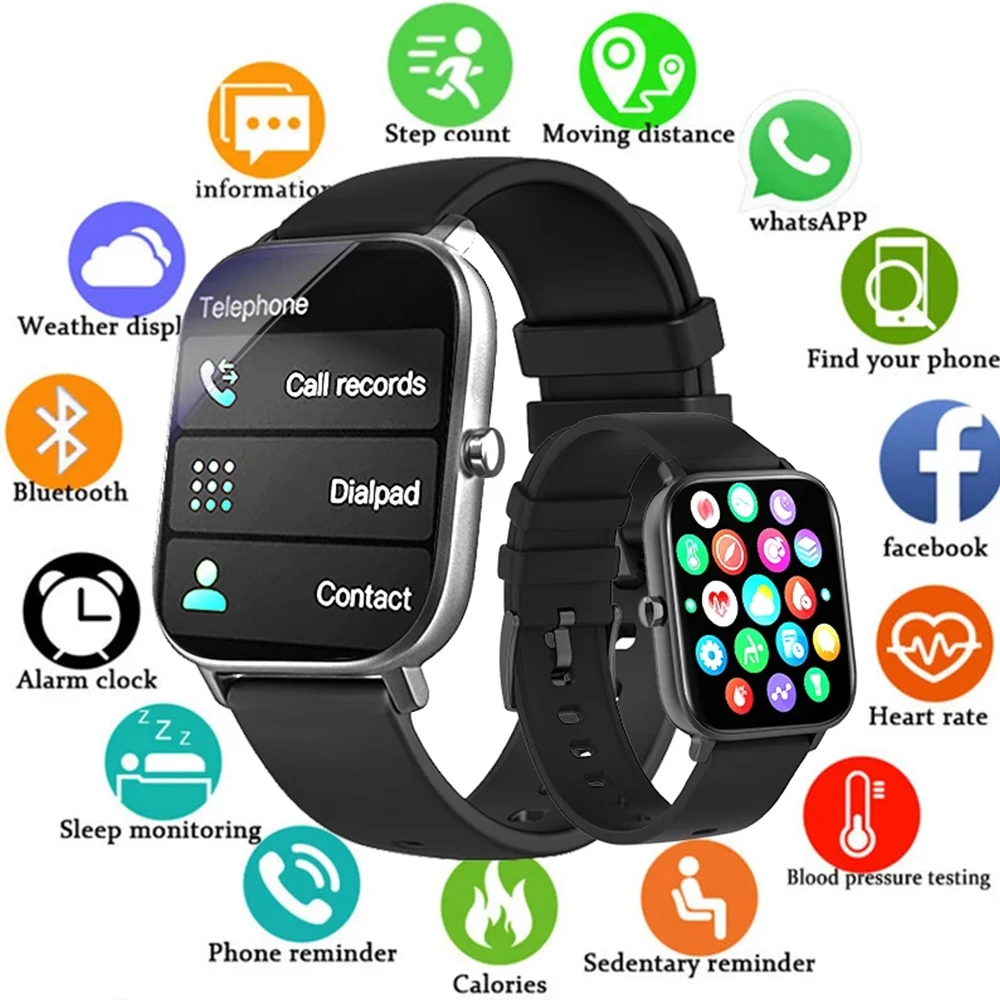 Smart Watch Women And Man GTS3 1.44 Inch Screen Sports Fitness Watches Bluetooth Call Digital Wristwatch Android Smartwatch Men