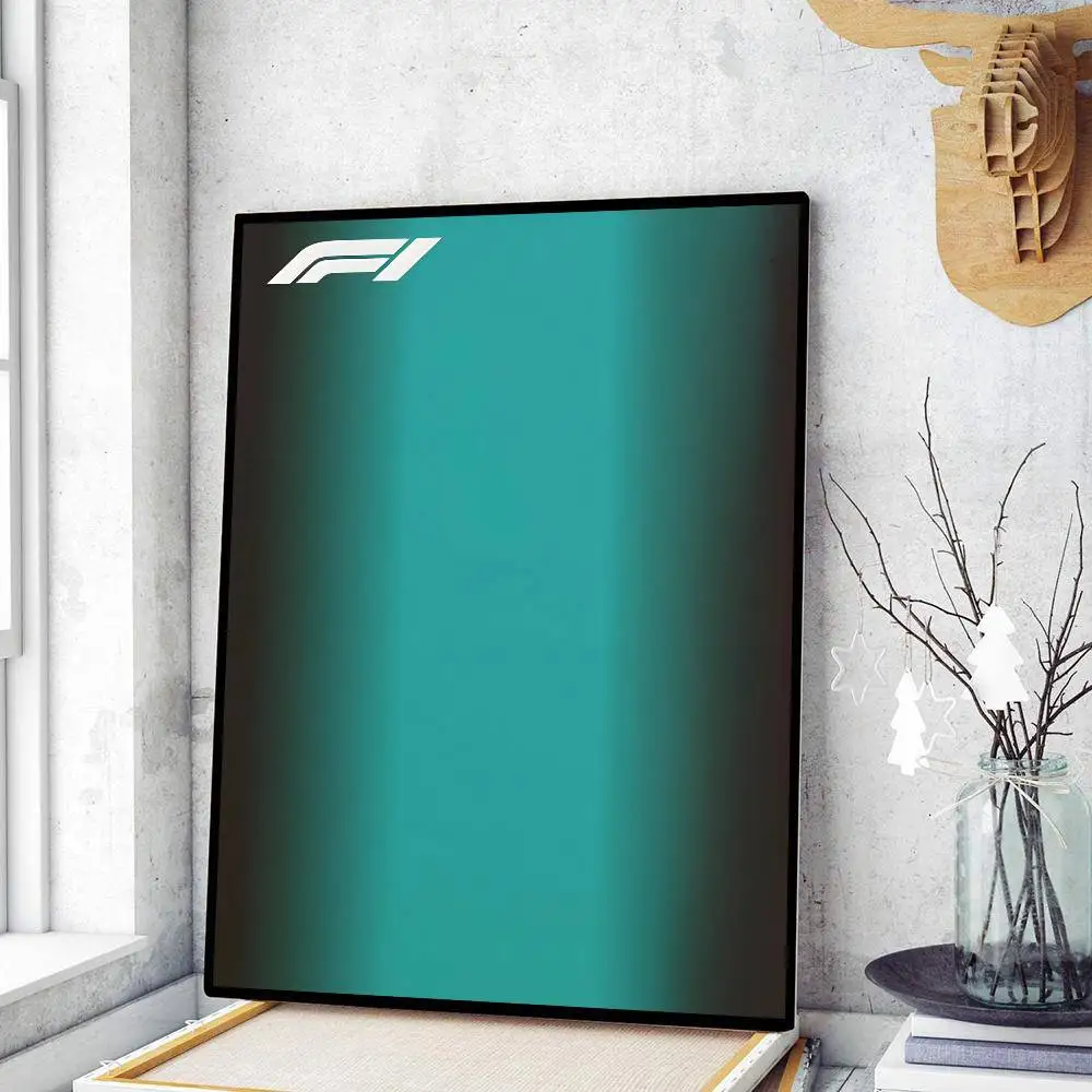 Moderne berühmte Rennwagen-Serie, Farbverlauf, minimalistisches Poster, Kunstdruck, Anime-Stil, Heimdekoration, ideales Geschenk, perfekte Raumdekoration – Detail 11