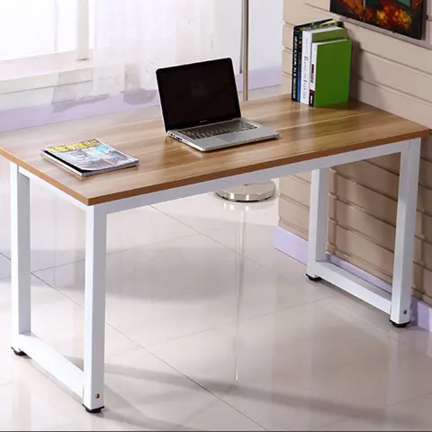 80cm(32인치) 컴퓨터 책상, 오크 색상,컴퓨터 책상 탁자형 간이 책상 가정용 침실학습 학생 작은 책상 간단한 직사각형