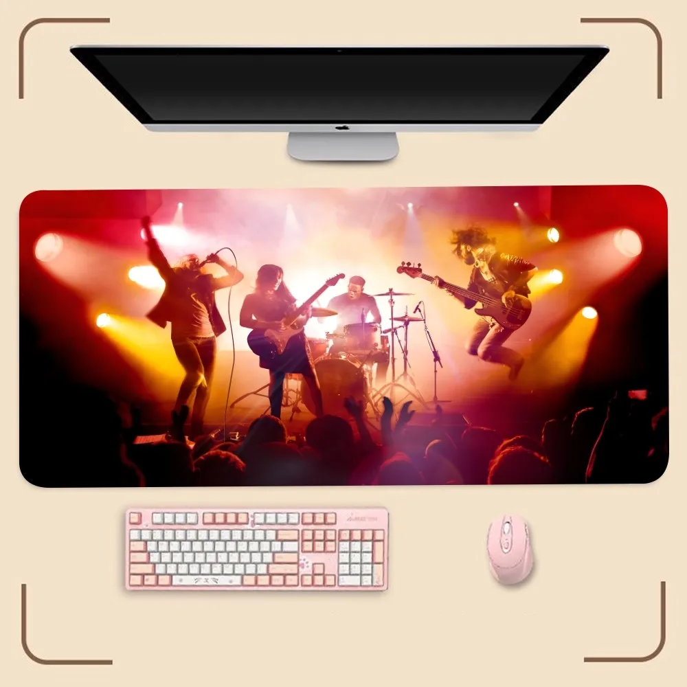 R-Rock B-Band G-GhostS Mousepad Computer Mouse Pad 400x800x5mm Gaming Accessories Mause Keyboard PadKawaii Mice Mausepad