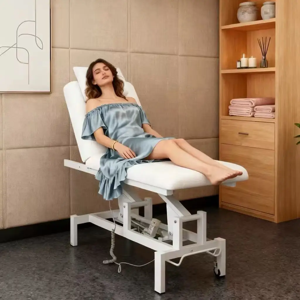 Electric 2 Motors Massage Beauty Device, Multi-function Body Massager for Salon Lash Tattoo Skin Care