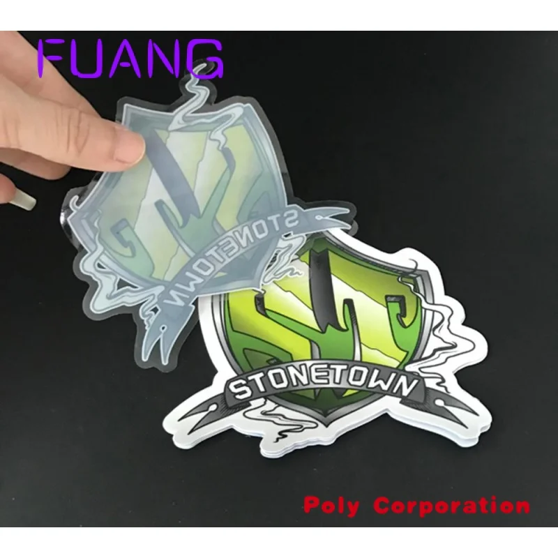 Alta Qualidade Die Cut Waterproof Uvproof Custom Stickers impressão