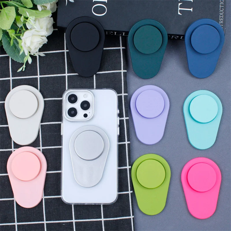 

INS Candy Water-drop овальный однотонный держатель для Magsafe магнитный универсальный кронштейн Griptok Grip Tok подставка чехол на палец