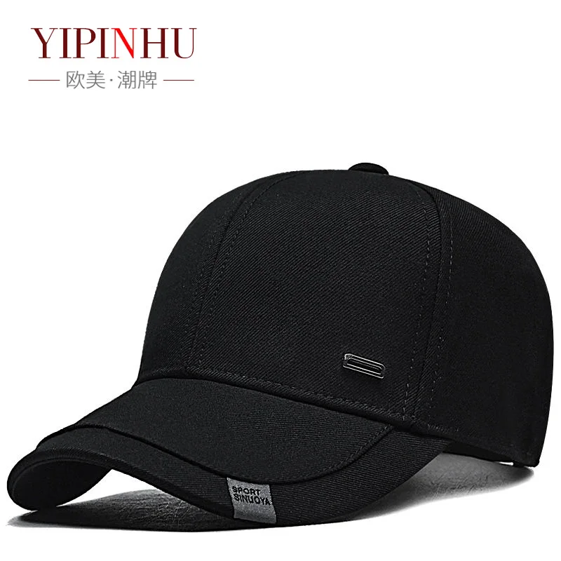 

Hard top hat for men 2024 new casual versatile baseball cap, men's sun protection and shading duckbill cap