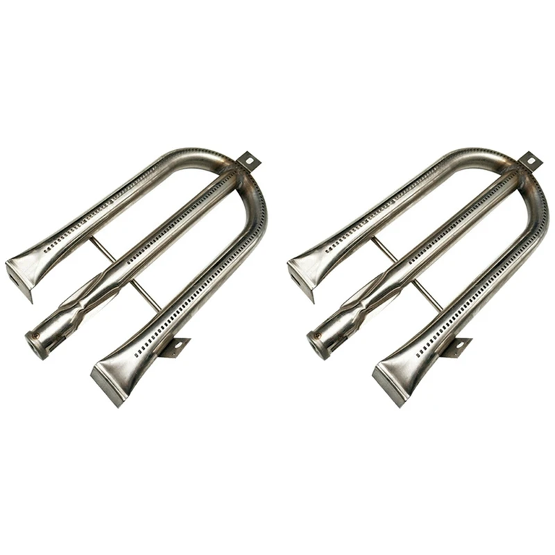 2X Replacement Parts Gas Burner Tube Durable Stainless Steel BBQ Grills U Shaped