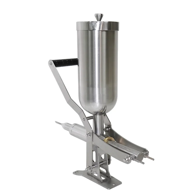 Manual Jam Filling Machine Commercial 4.5L Chocolate/ Cream/ Honey/ Juice Sauce Filling Machine Stainless Stee