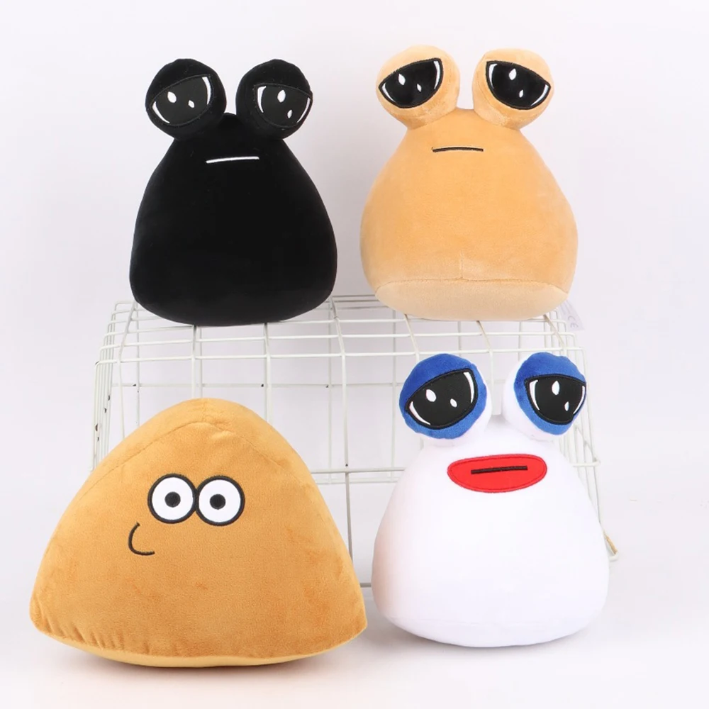 Game My Pet Alien Pou Plush Toy 13-25cm Anime The Maw Pou Doll Cute Cartoon Soft Stuffed Pillow Children Birthday Christmas Gift