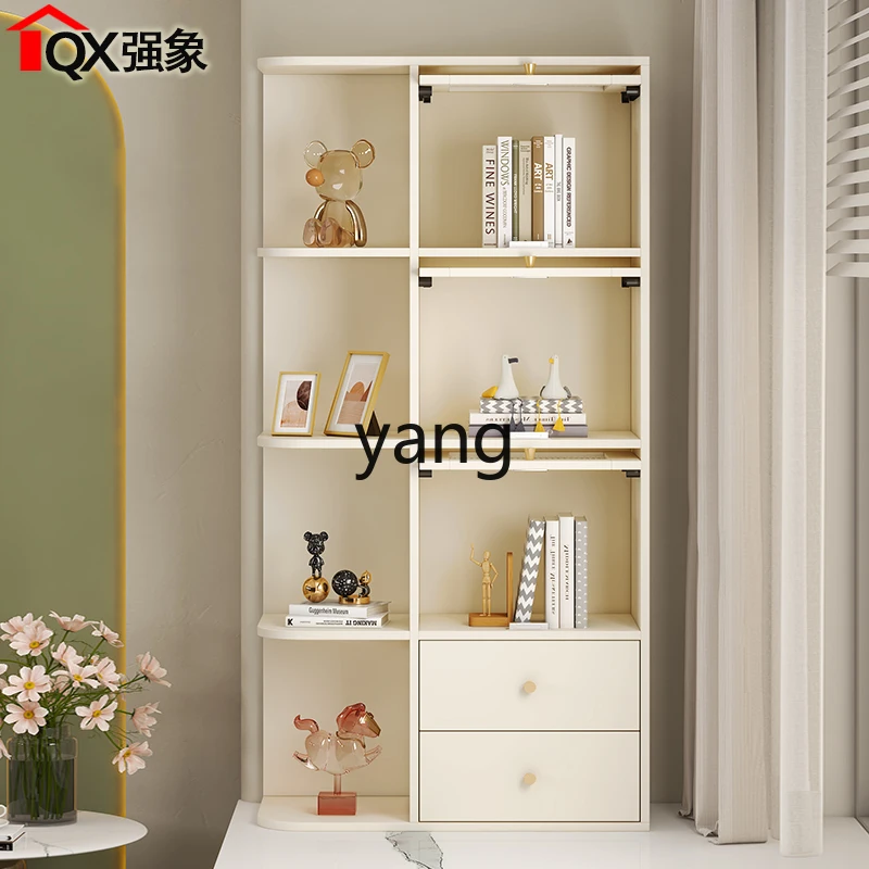 LH， cream wind bay window locker balcony storage window sill corner bookshelf storage
