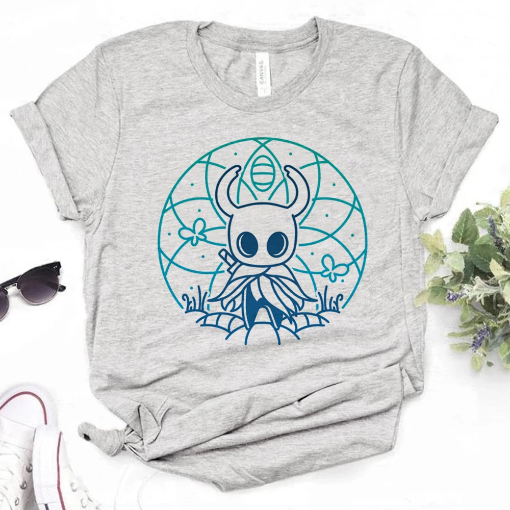 Hollow Knight top women harajuku t shirt girl Japanese clothes