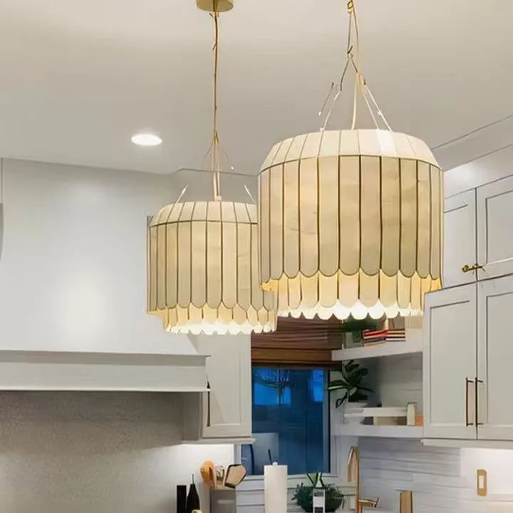 shell chandelier, villa living room bedroom cloakroom light, homestay decoration light