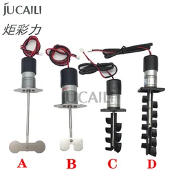 Jucaili Ink Tank Stirring Stirrer for White Ink Mixing Motor 24V for DTF DTG UV Sub Tank Mixer 250ml/260ml/500ml/1L/1.2L/1.5L