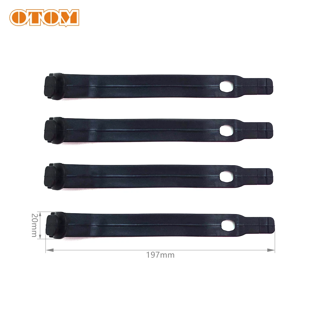 OTOM Motorcycle Headlight Mask Rubber Head Lamp Bracket Fixing Strips For KTM EXC XCW HUSQVARNA FE TE TX GASGAS ECF 125 250 450