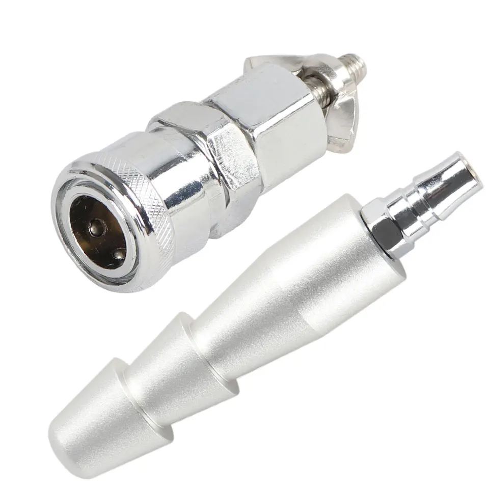 Vac U Lock Adapter Aluminum Alloy Quick Air Connector Quick Connector Device for M6 M8 M10 Reciprocating Linear Actuator