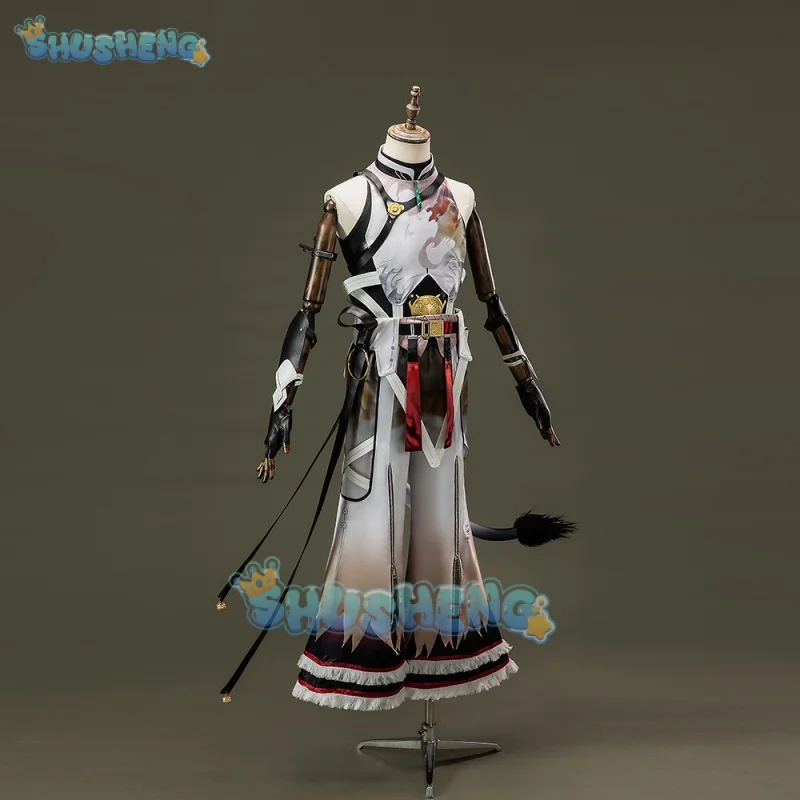 Ling Yang Costume Cosplay Wuthering Waves LingyangLion Dance Youth Game Suit Unifrom gioco di ruolo Halloween Party Outfit Men