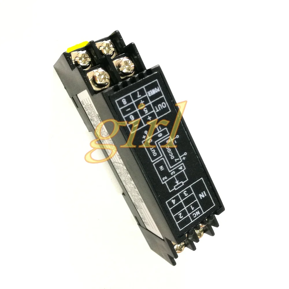 Potenciómetro resistencia desplazamiento transmisor de señal módulo aislador de señal transferencia voltaje corriente 4-20mA