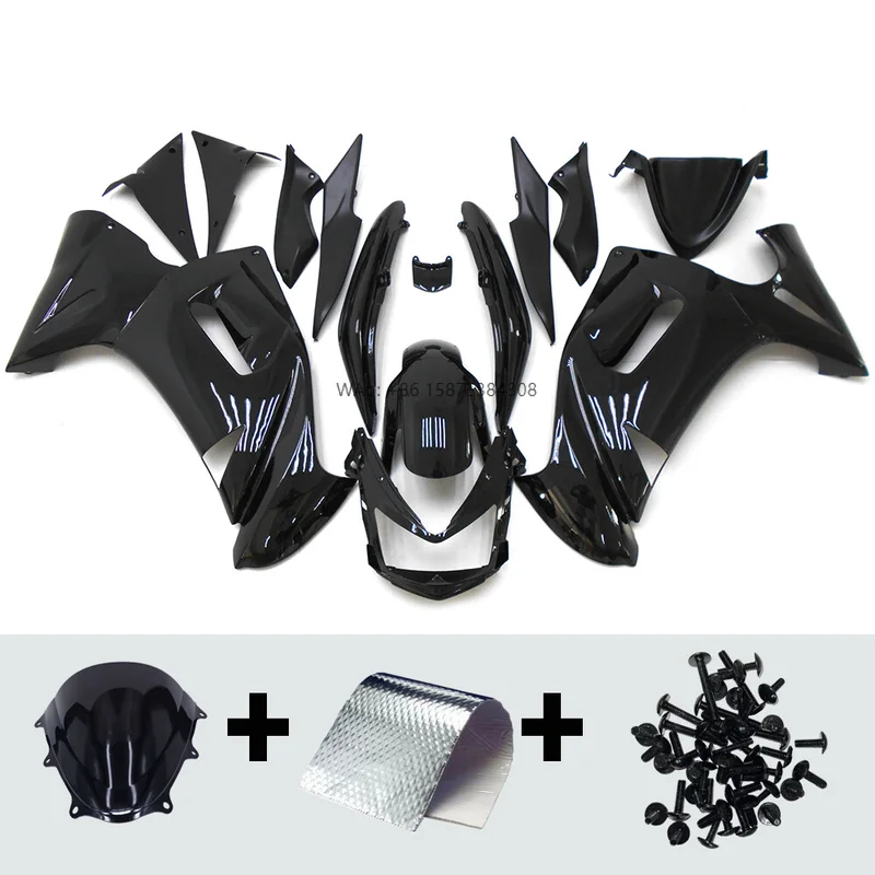 

Fairing Kit Fit for 2006 2007 2008 i ER-6F Ninja 650r EX650 Glossy Black