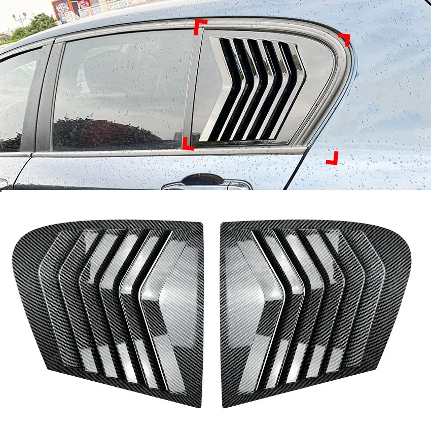 

Car Rear Side Window Shutter Trim Windshield Shade Blind Cover For BMW 1 Series F20 F21 118i 120i 125i M135i Hatchback 2011-2021