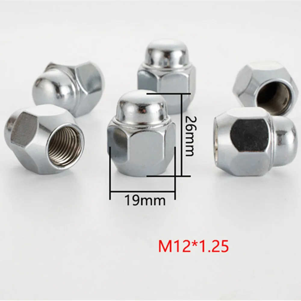 28171AJ000 19mm Hex m12x1.25 Wheel Nut for Subaru Outback Legacy Impreza Subaru Forester Crosstrek Justy Legacy BRZ Ascent