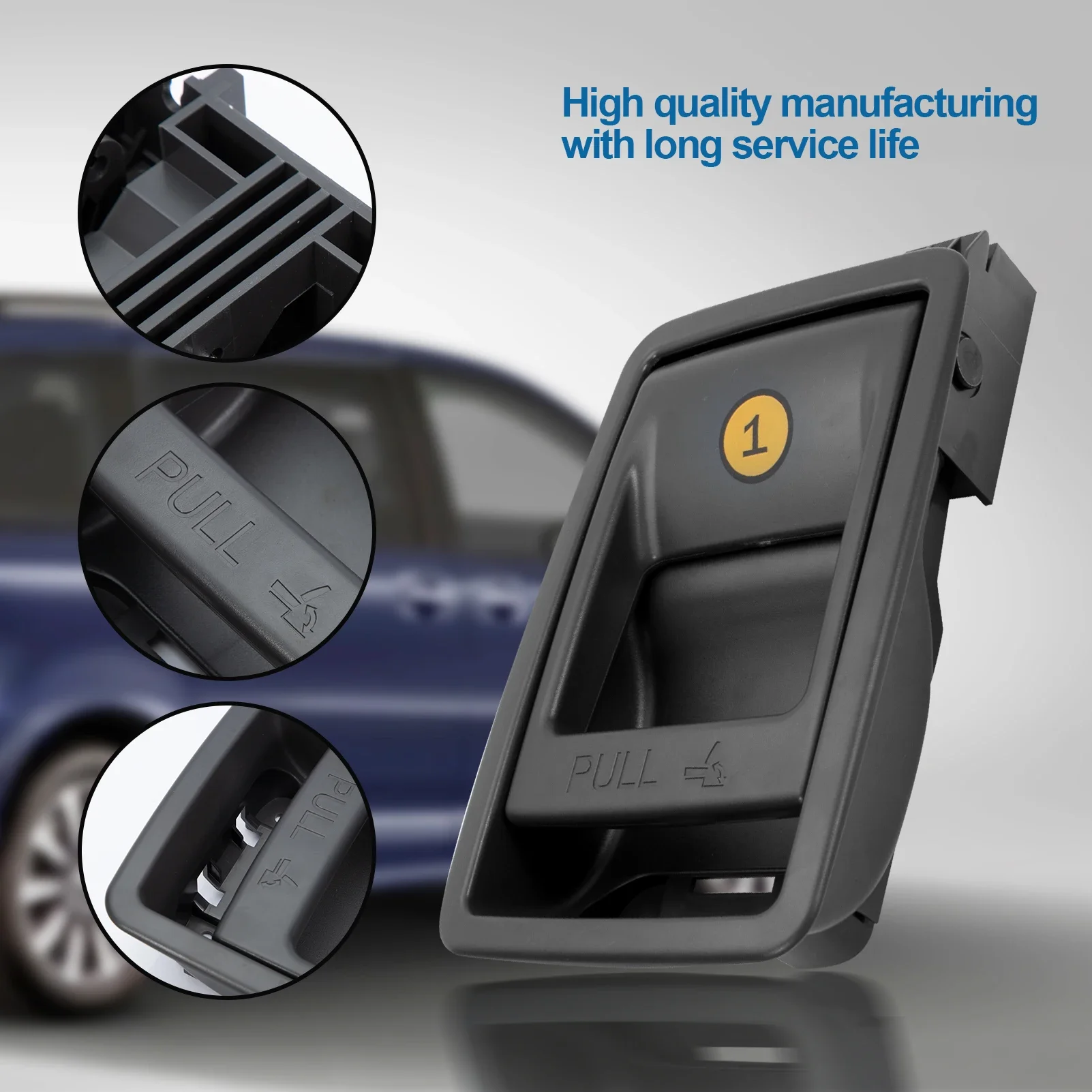 

72909-08011 Rear Folding Seat Latch Release Handle For 14-20 Toyota Sienna 6 Cyl 3.5L 72909-08011-C0