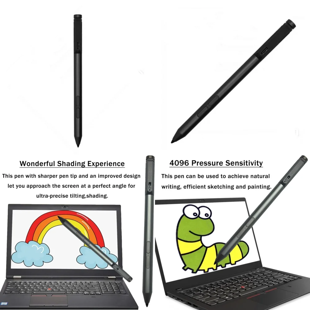 

Stylus Pen for Lenovo MIIX 520 YOGA 730 14C 15 C740 x1 920 7 6 720 Touchscreen Laptop Tablet 2 in 1 Active Digitizer Pen with