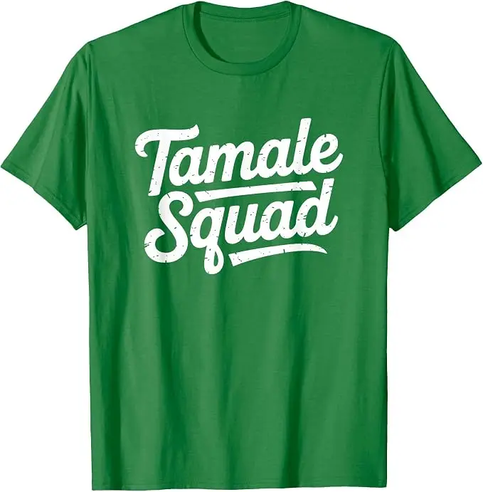 Tamale Squad Shirt – Lustiges T-Shirt mit mexikanischem Essen und Familienmotiv, Y2k-Buchstaben, bedrucktes, personalisiertes Spruch-T-Shirt, weiche Baumwollkleidung – Detail 13