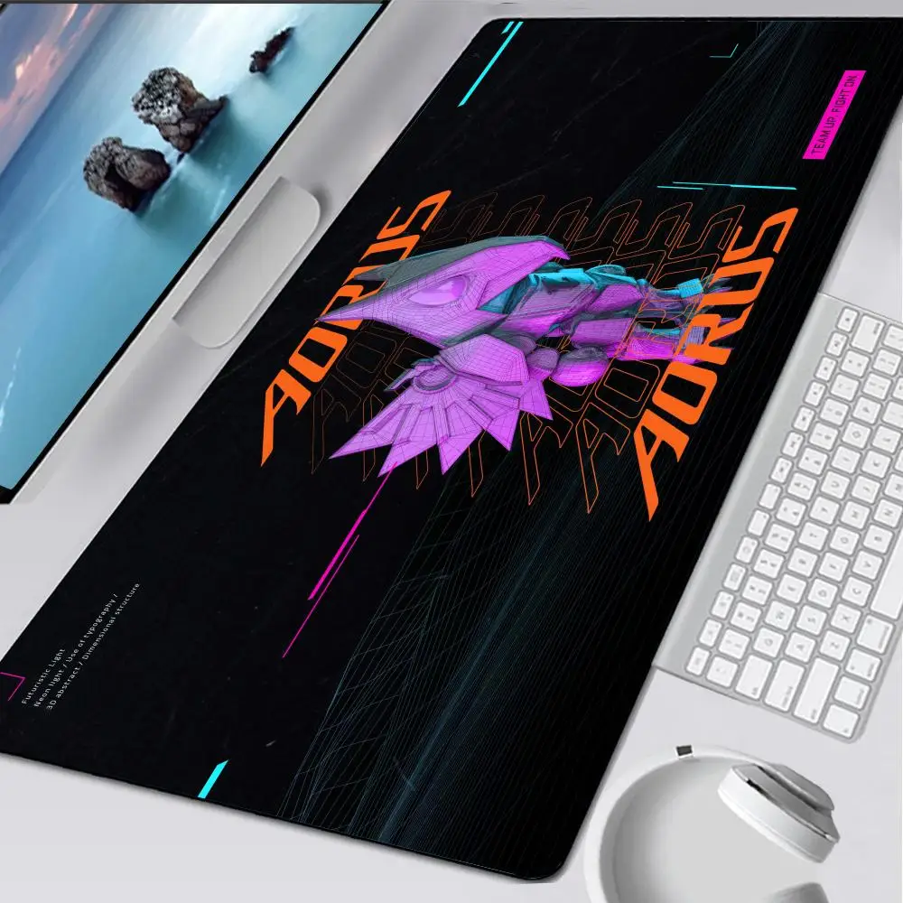GIGABYTE AORUS Mouse Pad Rubber Mat Laptop Xxl Mousepad Notebook Gamer Computer Table Gaming Accessories #6