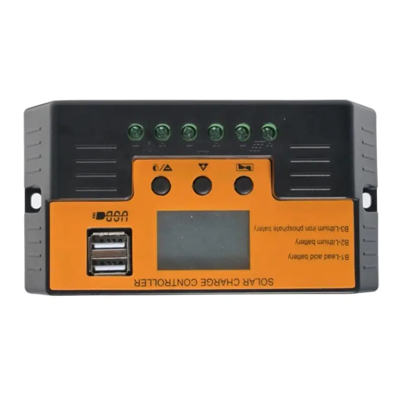 N34R-Solar Controller For Photovoltaic Power Generation- 12V/11.1V/12.8V With USB Interface