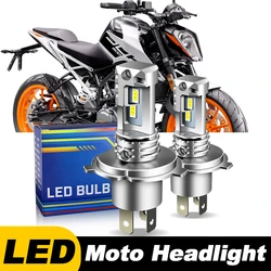 1pc/2Pcs Motorcycle Headlights For KTM Duke 250 125 200 390 650 990 H4 HS1 9003 LED Headlamp Hi/Low Beam Bulb 6000k CANbus