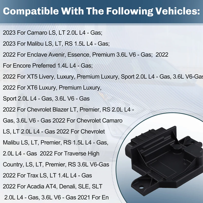 A13F- 13543075   Módulo de Control de bomba de combustible para Blazer Camaro Malibu Buick Enclave Encore Cadillac XT5 XT6 GMC Acadia