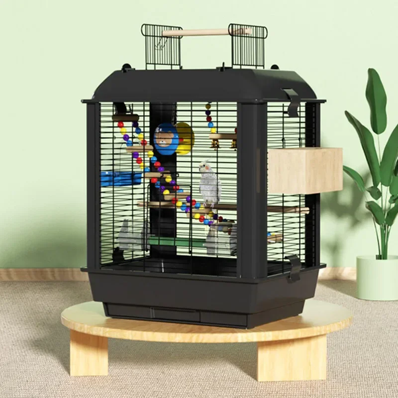 Pet Cage Nests Breeding Canaries Hut Bird Bathtub Birds Large Parrots Cages House Chinchilla Luxury Accesorios Para Jaulas