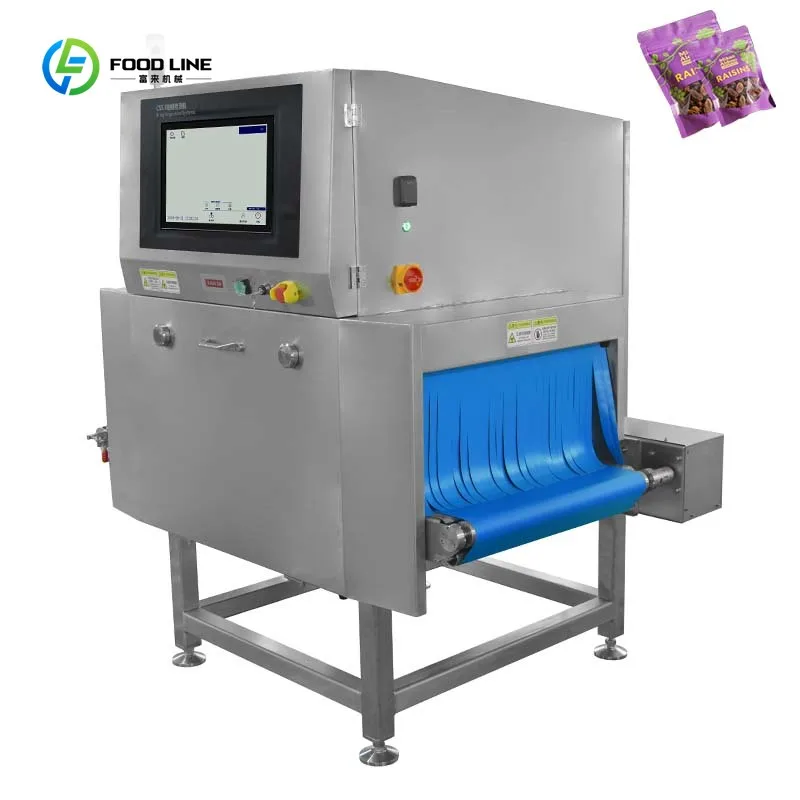High Precision Food X Ray Inspection Large Size IP65 1% Accuracy for Commercial Processing Custom