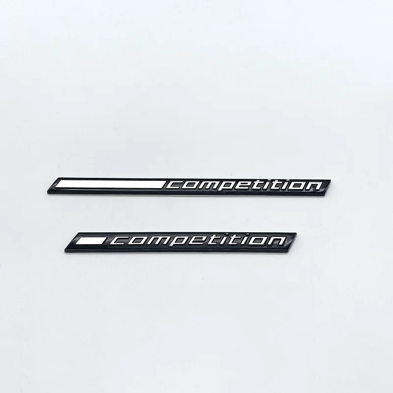 

COMPETITION Car Logo Sticker Emblem Badge Trunk Decal for BMW Thunder Edition M1 M2 M3 M4 M5 M6 M7 M8 M X3 X4 X5 X6 Z4 Audi TTS