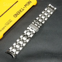 Solid Stainless Steel Watch Band for Tissot 1853 Couturier Men's T035 Strap T035627 T035617 T035407a Steel Strap 22 23 24mm