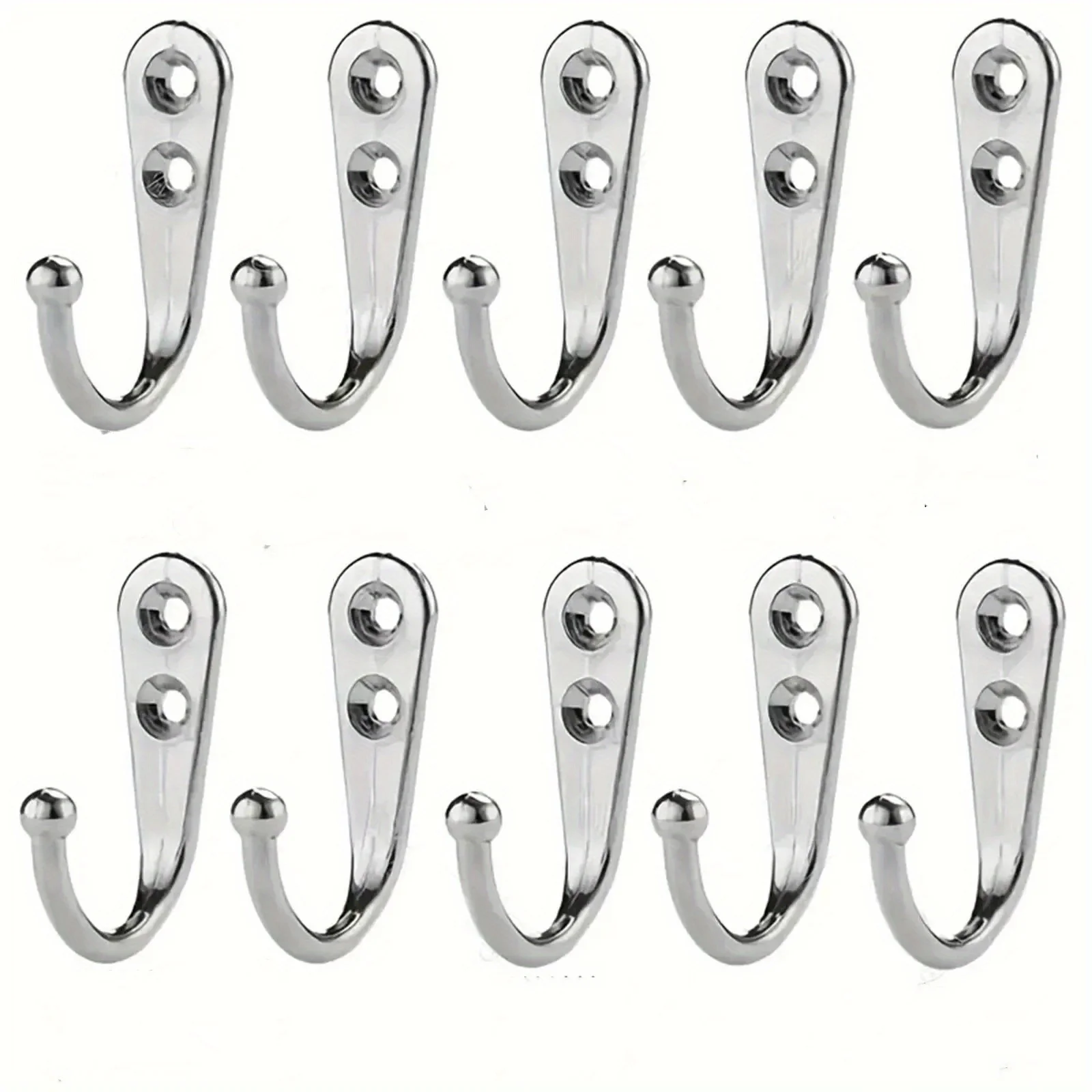 10 teile/los Vintage Wand Montiert Einzelne Zinke Haken Retro Mini Größe Bronze Kleiderbügel für Kleidung Schlüssel Hut Handtuch Robe Badezimmer Haken – Detail 4