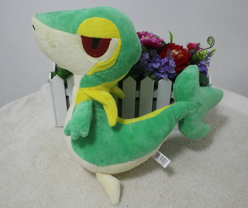 30cm Anime Pokemon Snivy Stuffed Plush Toy Baby Kids Doll Gift