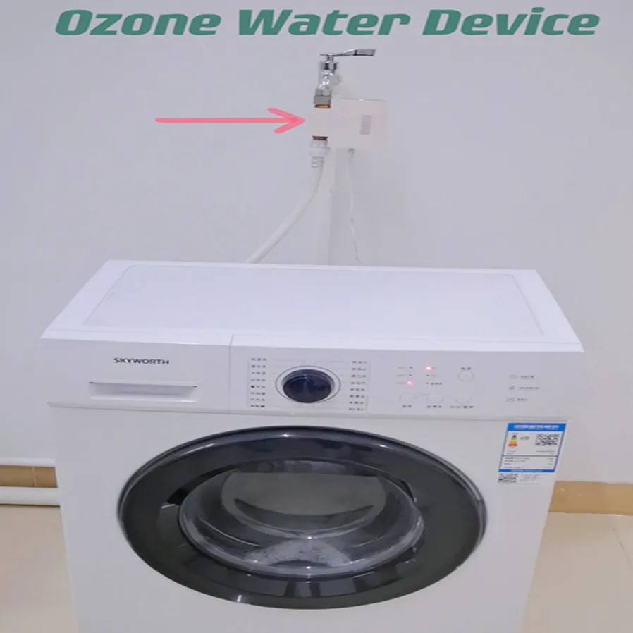 Ozone Water Device Ozonator for Washing Machine Laundry 12VDC Universal Voltage 1/2\