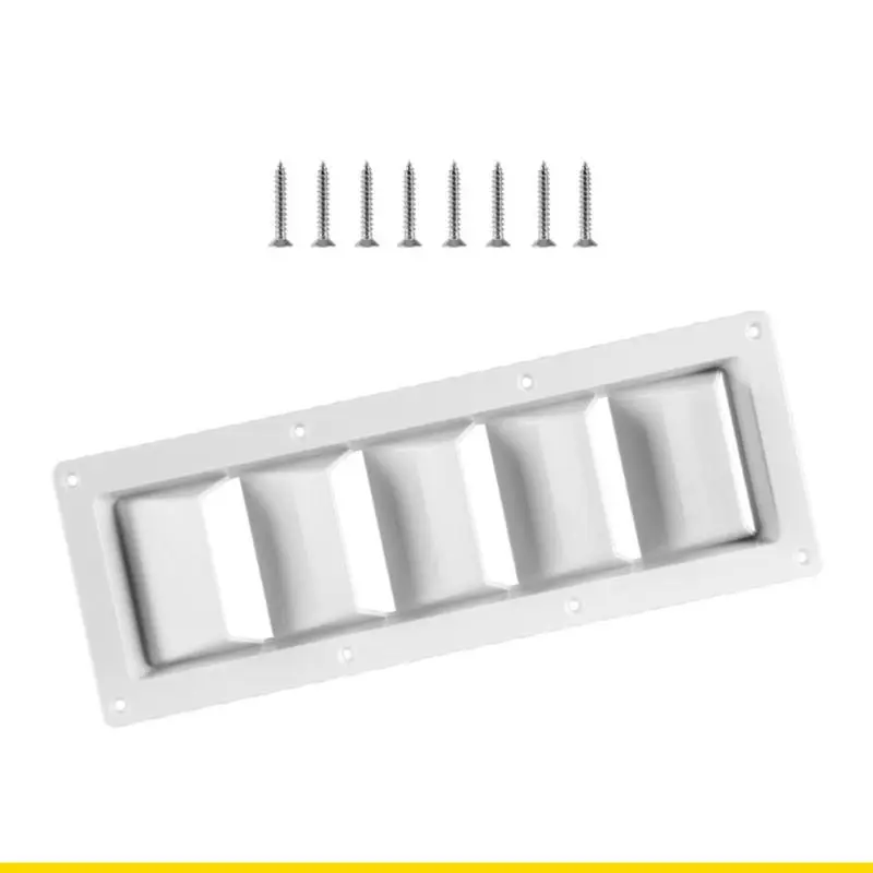 

SZCH Universal Boat Ventilation System Cover Watertight Construction Ventilation Louver Case Plastic Vent Cover for Boats